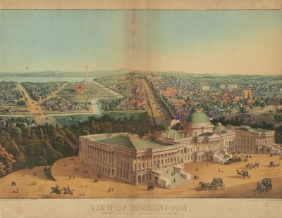 Ansicht von Washington von Edward Sachse