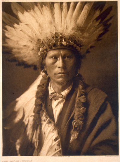 Häuptling Garfield von den Jicarilla von Edward Sheriff (after) Curtis