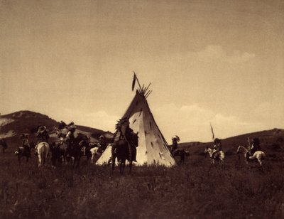Camp Sioux von Edward Sheriff Curtis