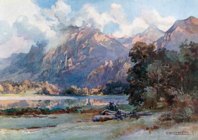 Neuschwanstein und Hohenschwangau von Edward Theodore Compton
