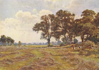 Die Luft war duftend von geworfenem und sonnengetrocknetem Gras von Edward Wilkins Waite