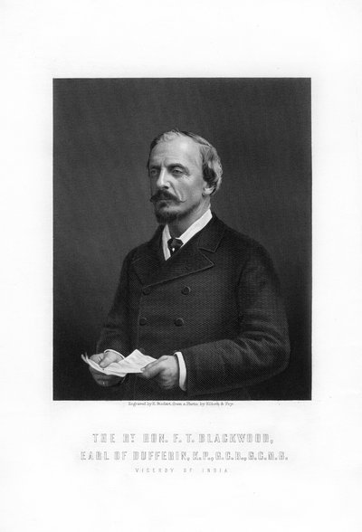 Frederick Temple Blackwood, Earl of Dufferin, britischer Staatsdiener, 1893 von Edward William Stodart