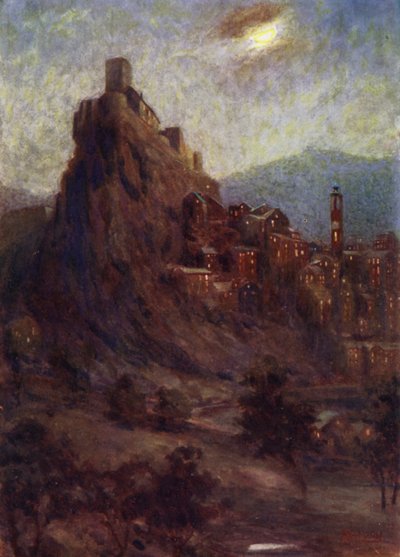 Korsika: Corte, die Zitadelle von Edwin Arthur Norbury