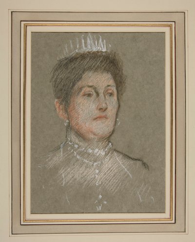 Krönung von Edward VII. Porträt: Prinzessin Beatrice von Battenberg von Edwin Austin Abbey