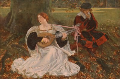 Fair is my Love, ca. 1900, ca. 1930 von Edwin Austin Abbey