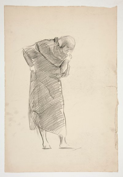 Figurenstudie für von Edwin Austin Abbey