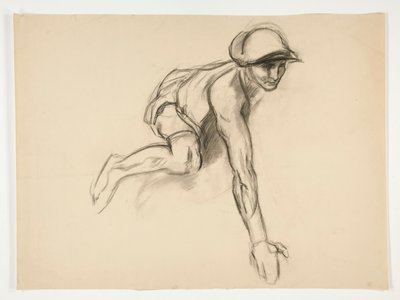 Figurenstudie von Edwin Austin Abbey
