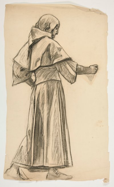 Figurenstudie für König Arthur von Edwin Austin Abbey