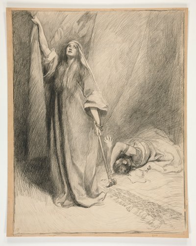 Jael und Sisera von Edwin Austin Abbey