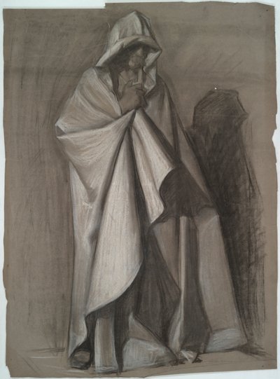 Joseph von Arimathäa, Figurenstudie von Edwin Austin Abbey