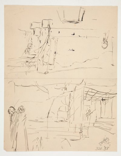 Studie für Was ihr wollt (?) von Edwin Austin Abbey