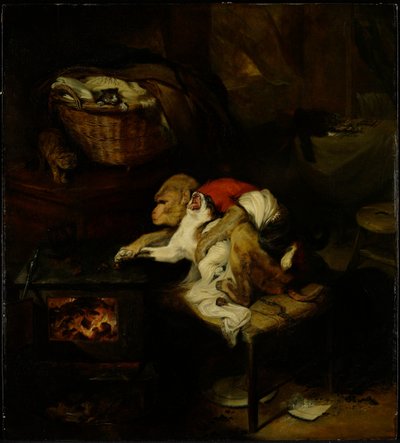 Die Katzenpfote, ca. 1824 von Edwin Landseer