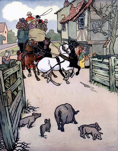 Ärger an der Mautstelle von Edwin Noble