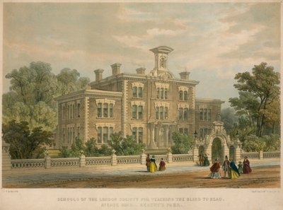 Schulen der London Society for Teaching the Blind to Read, Avenue Road, Regent