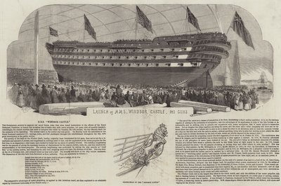 HMS Windsor Castle von Edwin Weedon