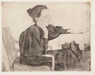 Aino Sibelius von Eero Järnefelt