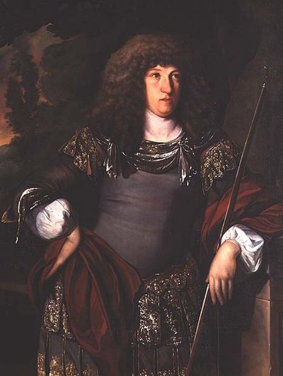 Porträt eines Herrn in klassischer Kleidung von Eglon Hendrick van der Neer