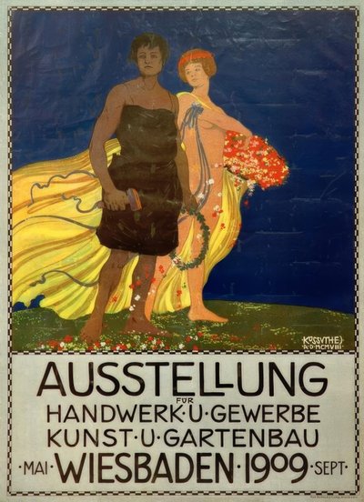 Ausstellung für Handwerk und Gewerbe, Kunst und Gartenbau, Wiesbaden von Egon Josef Kossuth