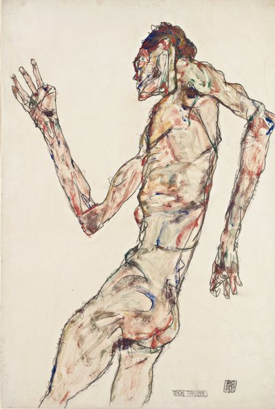 „Der Tänzer“ von Egon Schiele