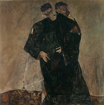 „Die Eremiten“ von Egon Schiele