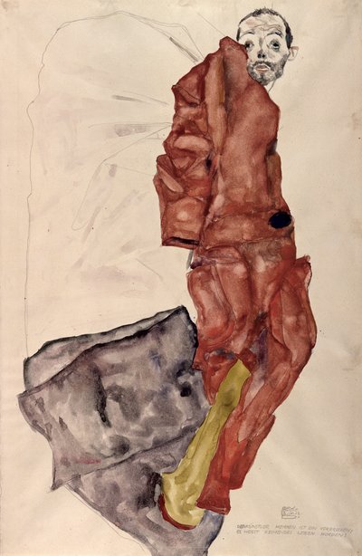 Den Künstler zu behindern ist ein Verbrechen: Es ist das Morden des Lebens im Keim von Egon Schiele