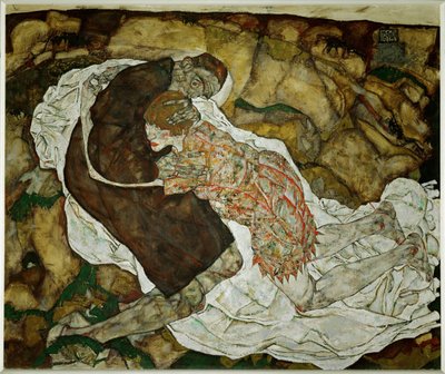 Tod und Mädchen von Egon Schiele
