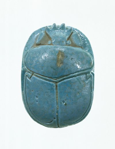 Heiratsskarabäus von Amenhotep III. und Königin Teje, Neues Reich von Egyptian 18th Dynasty