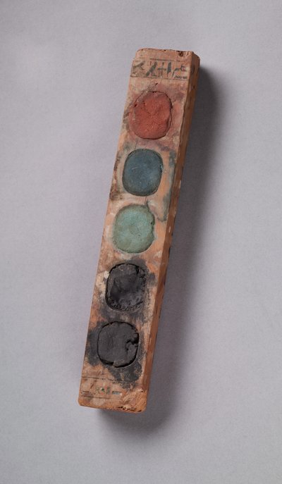 Malkasten des Wesirs Amenemope, Neues Reich, ca. 1427-1401 v. Chr. von Egyptian 18th Dynasty