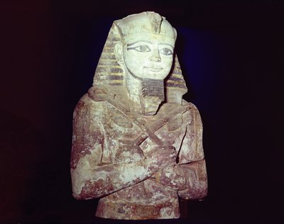 Koloss von Ramses II (1279-1213 v. Chr.) (Detail) von Egyptian 19th Dynasty