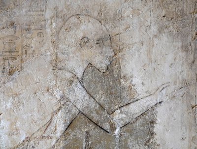 Zeichnung eines Mannes, Grab von Ramose von Egyptian Egyptian