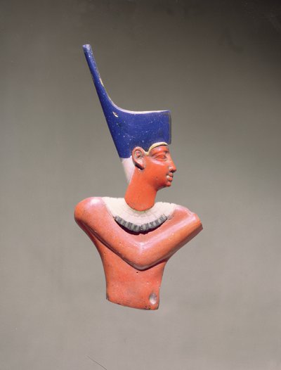 Einlegefigur eines Königs von Egyptian Ptolemaic Period