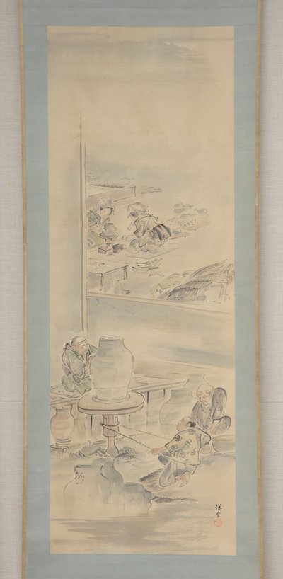 Keramikherstellung, erste Hälfte des 19. Jahrhunderts von Eiraku Hozen