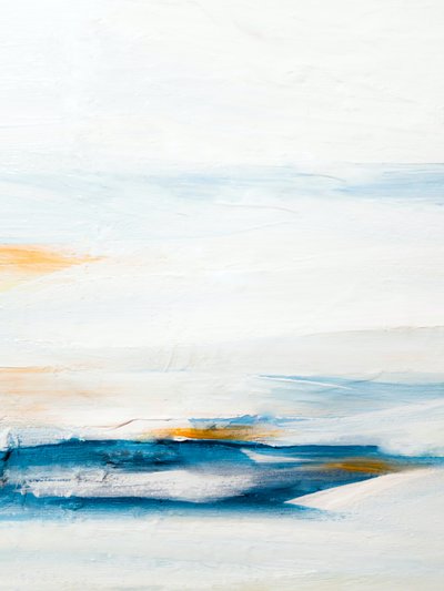 Abstrakter Horizont Gold von Ejaaz Haniff