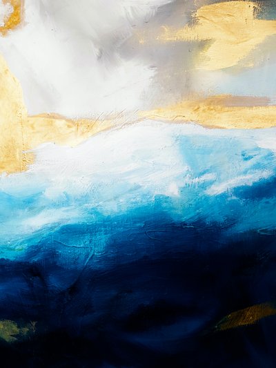 Goldener Seehorizont von Ejaaz Haniff