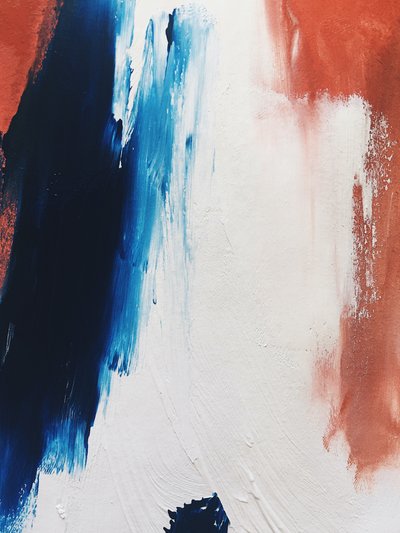 Moderner Abstrakter Fluss von Ejaaz Haniff
