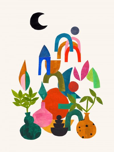 Verspielte Abstrakte Botanicals von Ejaaz Haniff