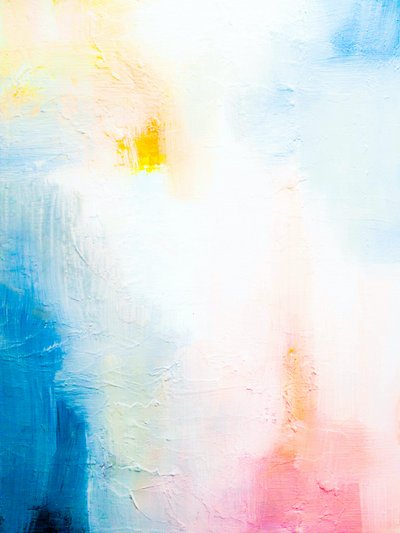 Weiches Pastell Abstrakt von Ejaaz Haniff