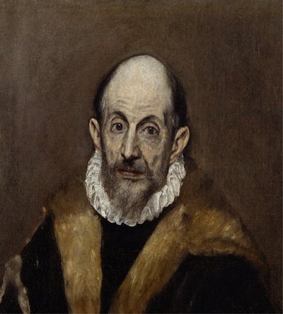 Porträt eines alten Mannes von El Greco