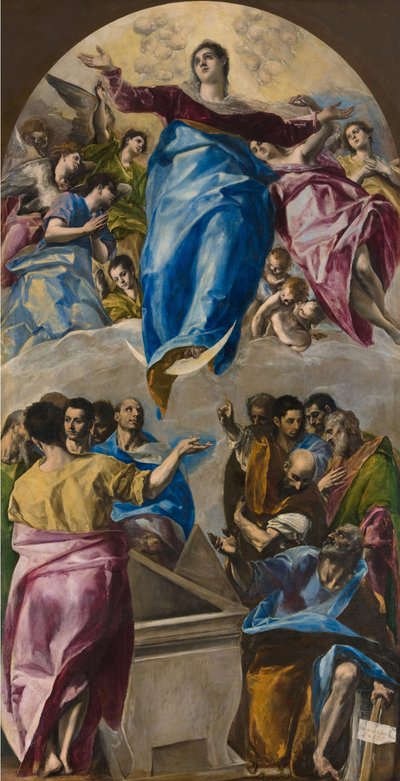 Himmelfahrt der Jungfrau von El Greco