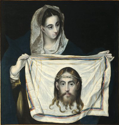 Die Veronika mit dem Heiligen Antlitz von El Greco