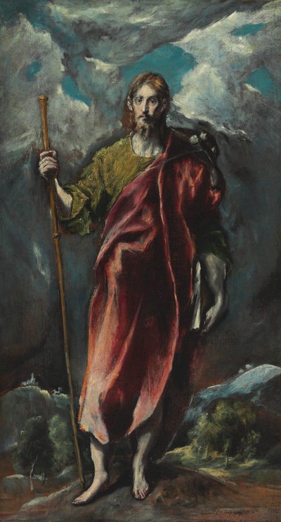 Der heilige Jakobus der Ältere von El Greco