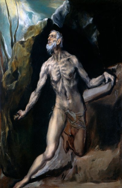 Der heilige Hieronymus von El Greco