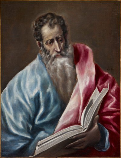 St. Matthäus von El Greco