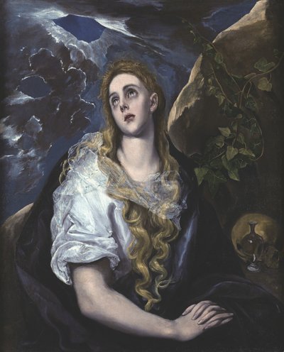 Die reuige Magdalena von El Greco