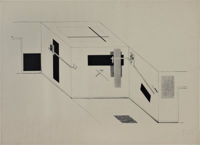 Kestnermappe Proun, Rob. Levnis und Chapman GmbH Hannover -6 von Eliezer Markowich Lissitzky