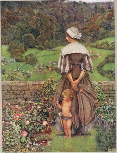 Ein Aufruhr nach Amor, Illustration aus 