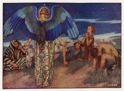 Weihnachtslieder: Während Hirten Wachten von Eleanor Fortescue Brickdale
