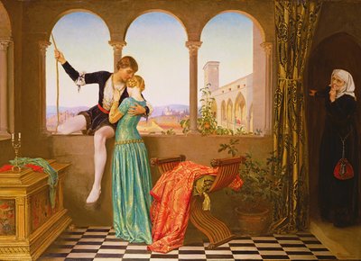 Leb wohl - ein Kuss, und ich steige hinab von Eleanor Fortescue Brickdale