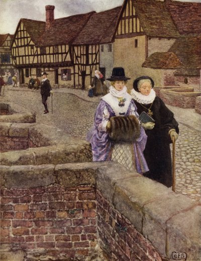 Ich sah sie nur vorbeigehen, und doch liebe ich sie bis ich sterbe! von Eleanor Fortescue Brickdale