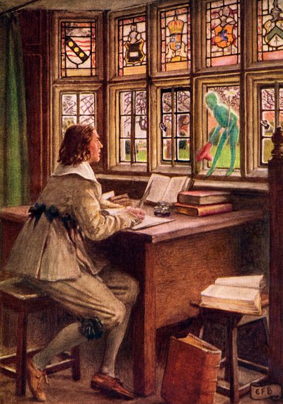 Illustration für das Gedicht Madrigal von Shakespeare, aus dem Buch 